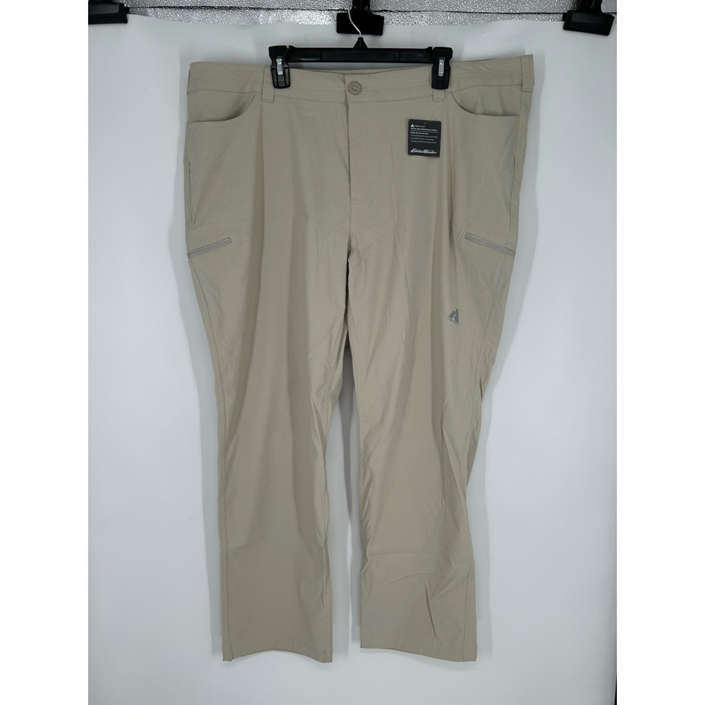 Eddie Bauer Guide Pro Pants Women 24W Straight Leg Hiking First Ascent UPF Cargo